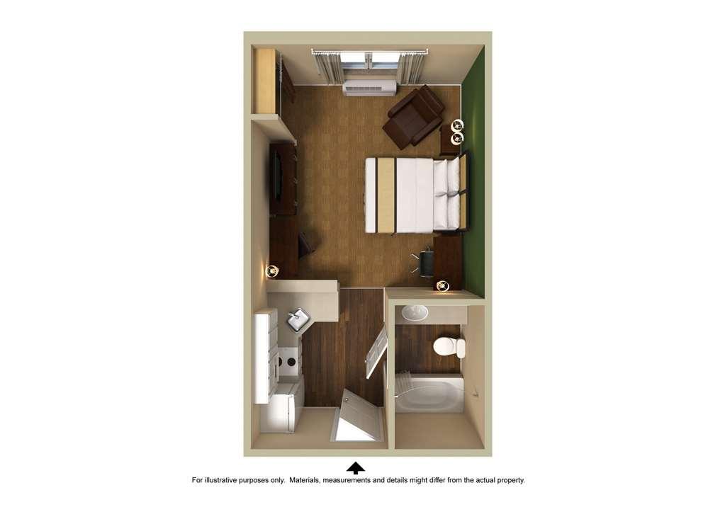 Extended Stay America Select Suites - Detroit - Roseville Habitación foto